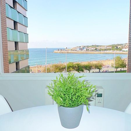 Apartamento San Lorenzo Playa. Vistas Al Mar. Gijón Kültér fotó